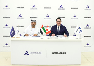 Abu Dhabi Airports signs with Bombardier - 1